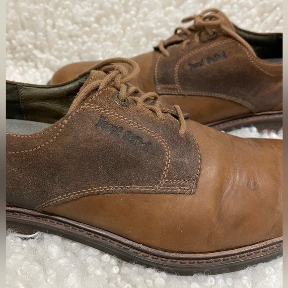 Josef Seibel Oscar 05 100% Leather Men’s Dress Shoe - Picture 3 of 6